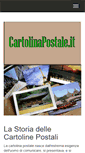 Mobile Screenshot of cartolinapostale.it